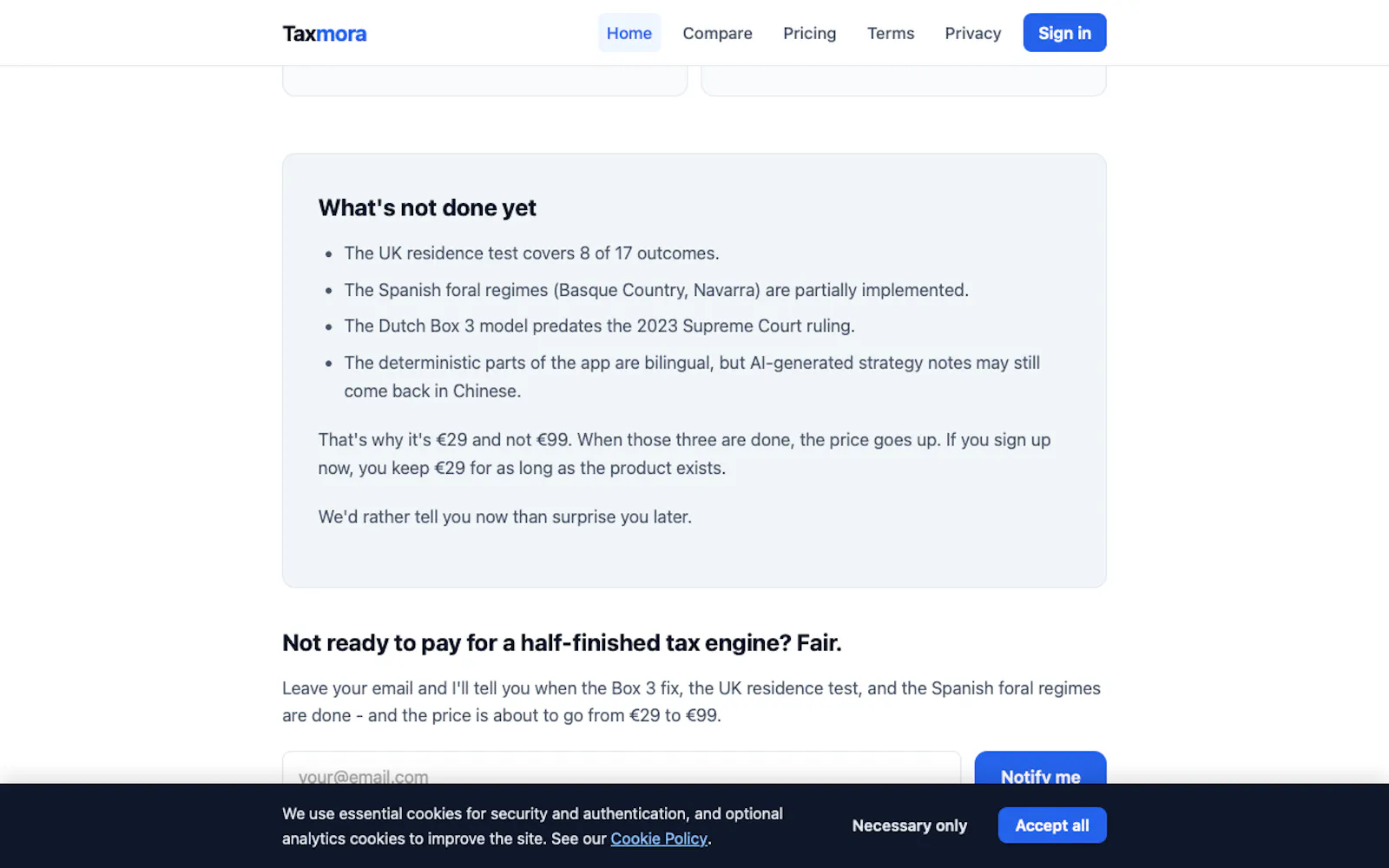 Taxmora screenshot 5
