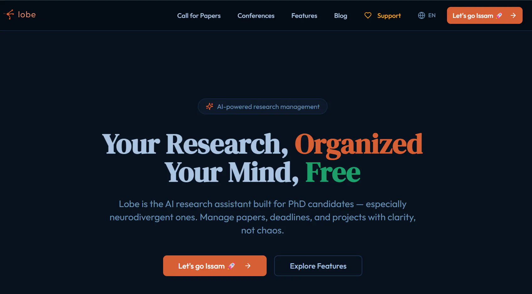 PhD project manager for neurodivergent のプロダクトバナー