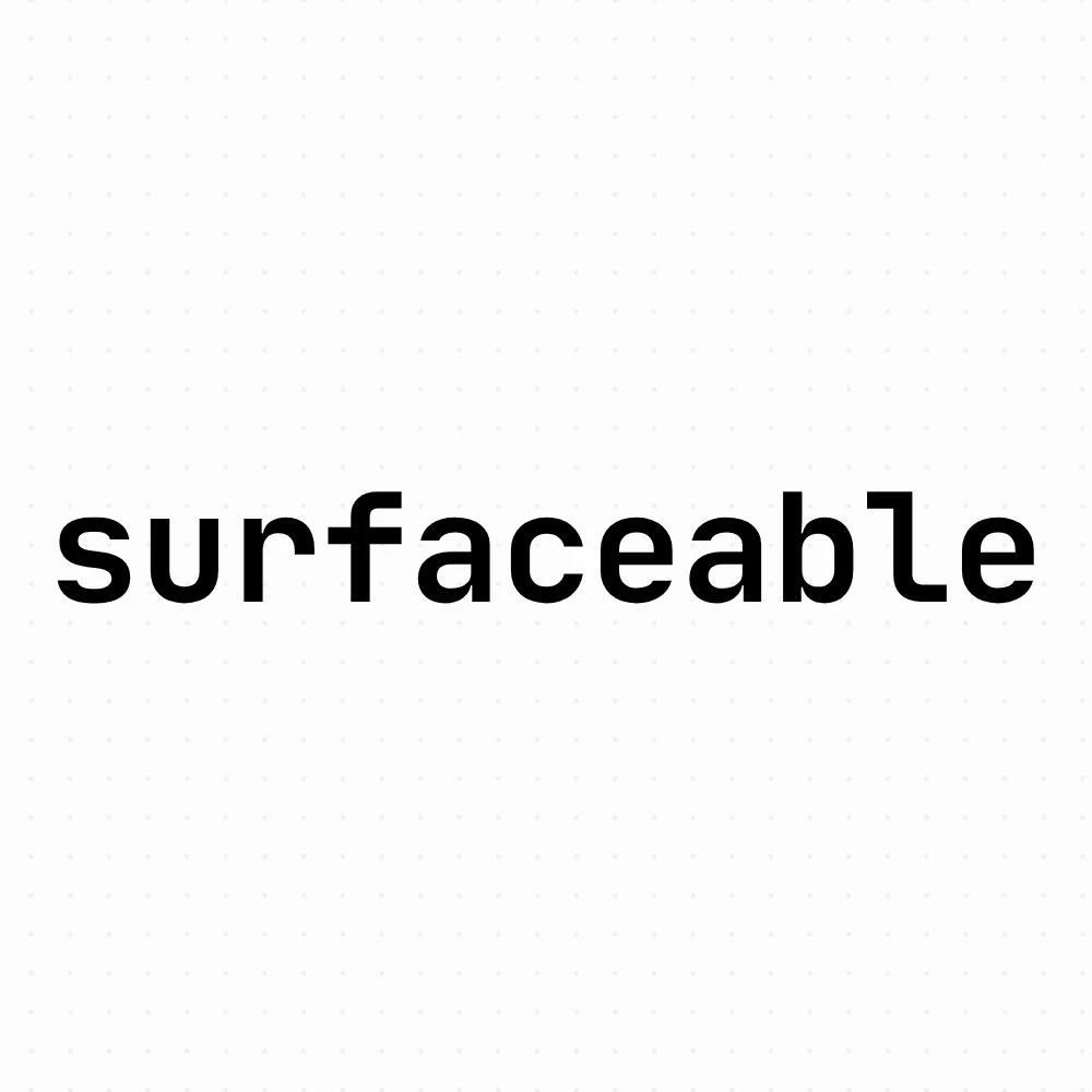 Surfaceable