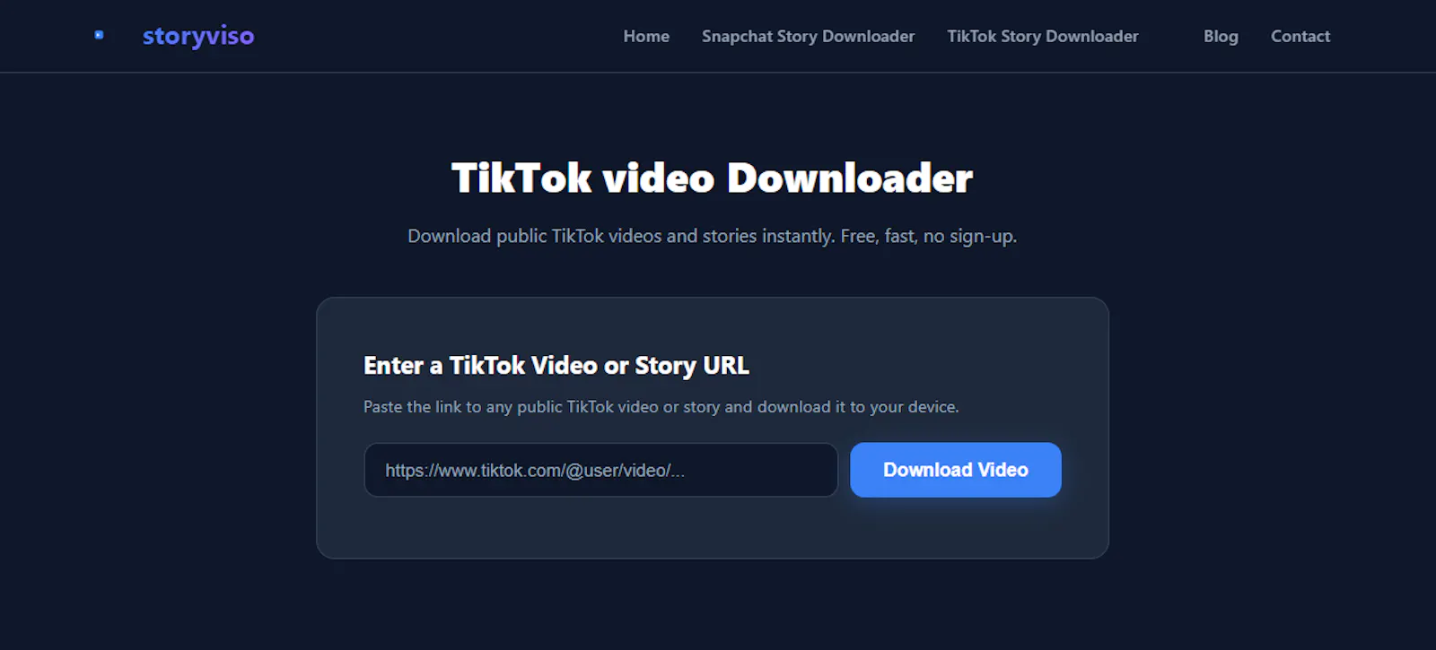 TikTok video Downloader screenshot 1