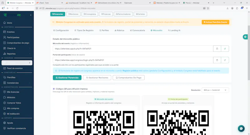 Attendae screenshot 3