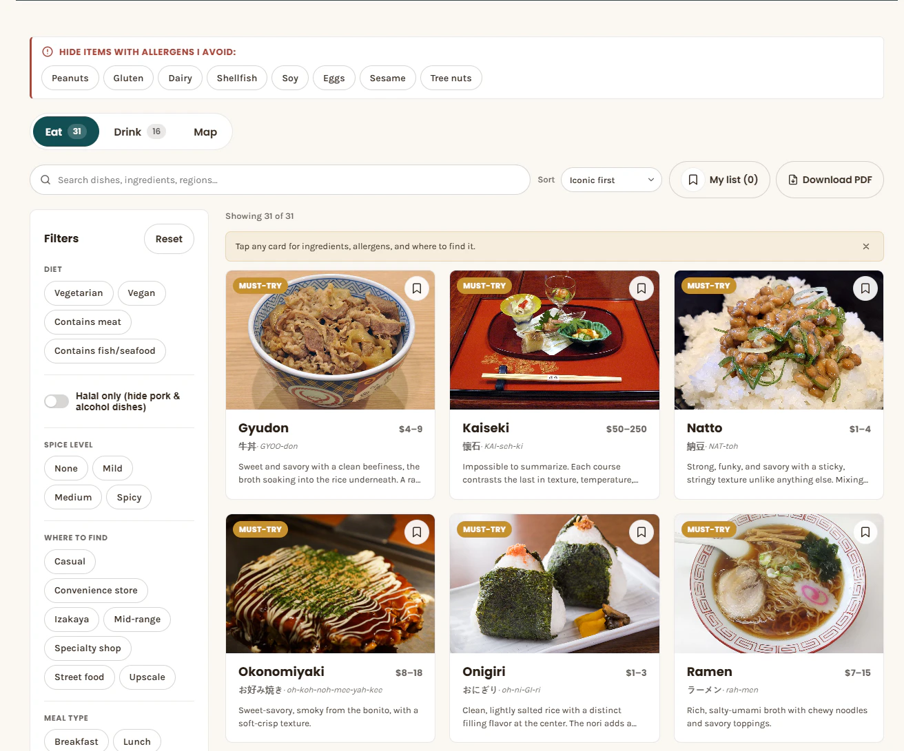 Skip the tourist menu, eat like a local