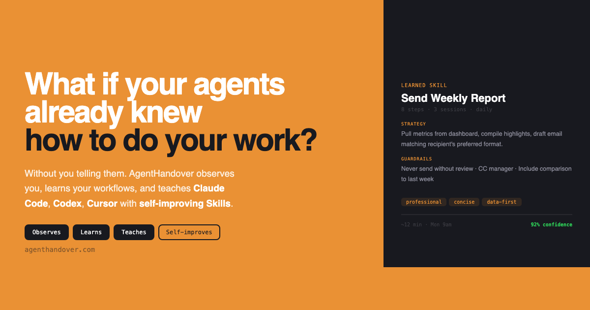 AgentHandover gallery image