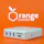 Orange Charger USB-C Hub