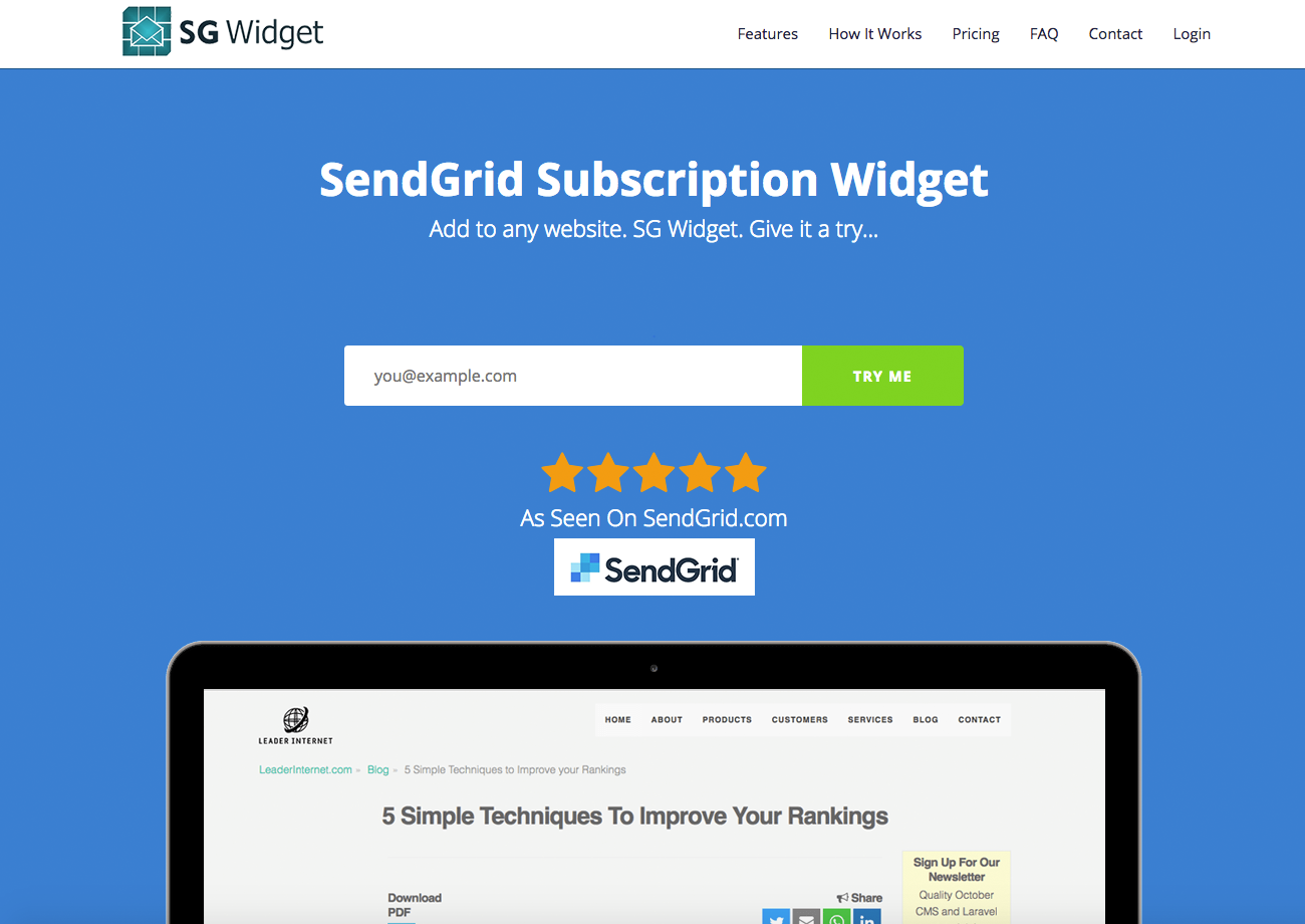 SG Widget gallery image