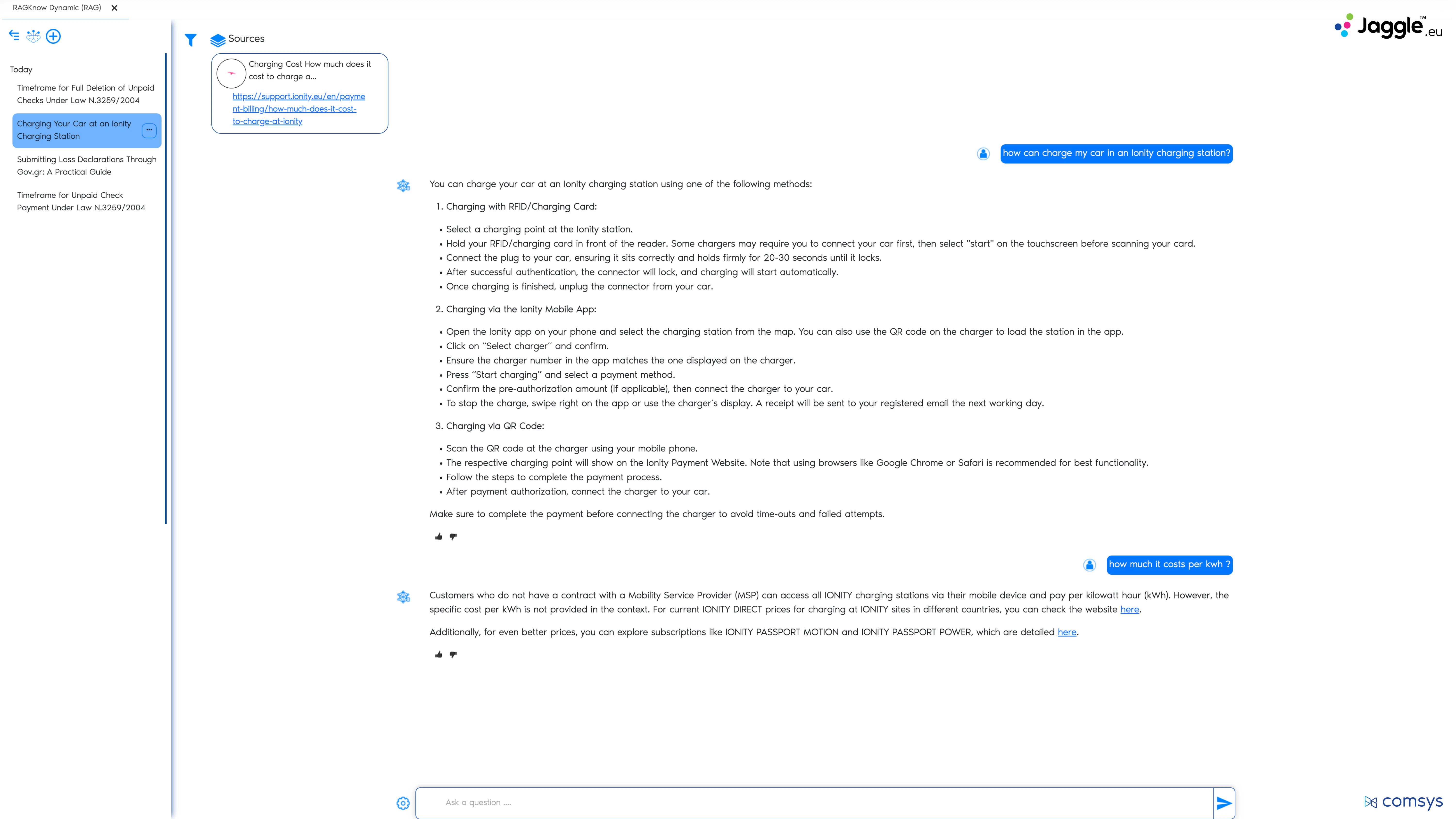 Jaggle.eu by Comsys screenshot 6