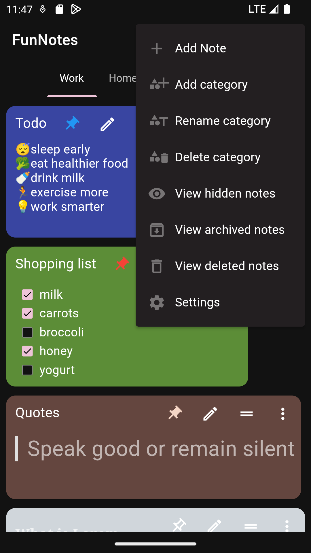 Média Funnotes - Application de prise de notes personnalisable 4