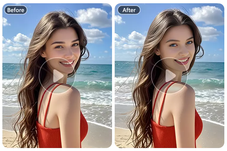Média Échange de visage AI gratuit sur la photo et la vidéo - Échangeant instantanément n'importe quel visage avec Visro Ai en photo et vidéo 4