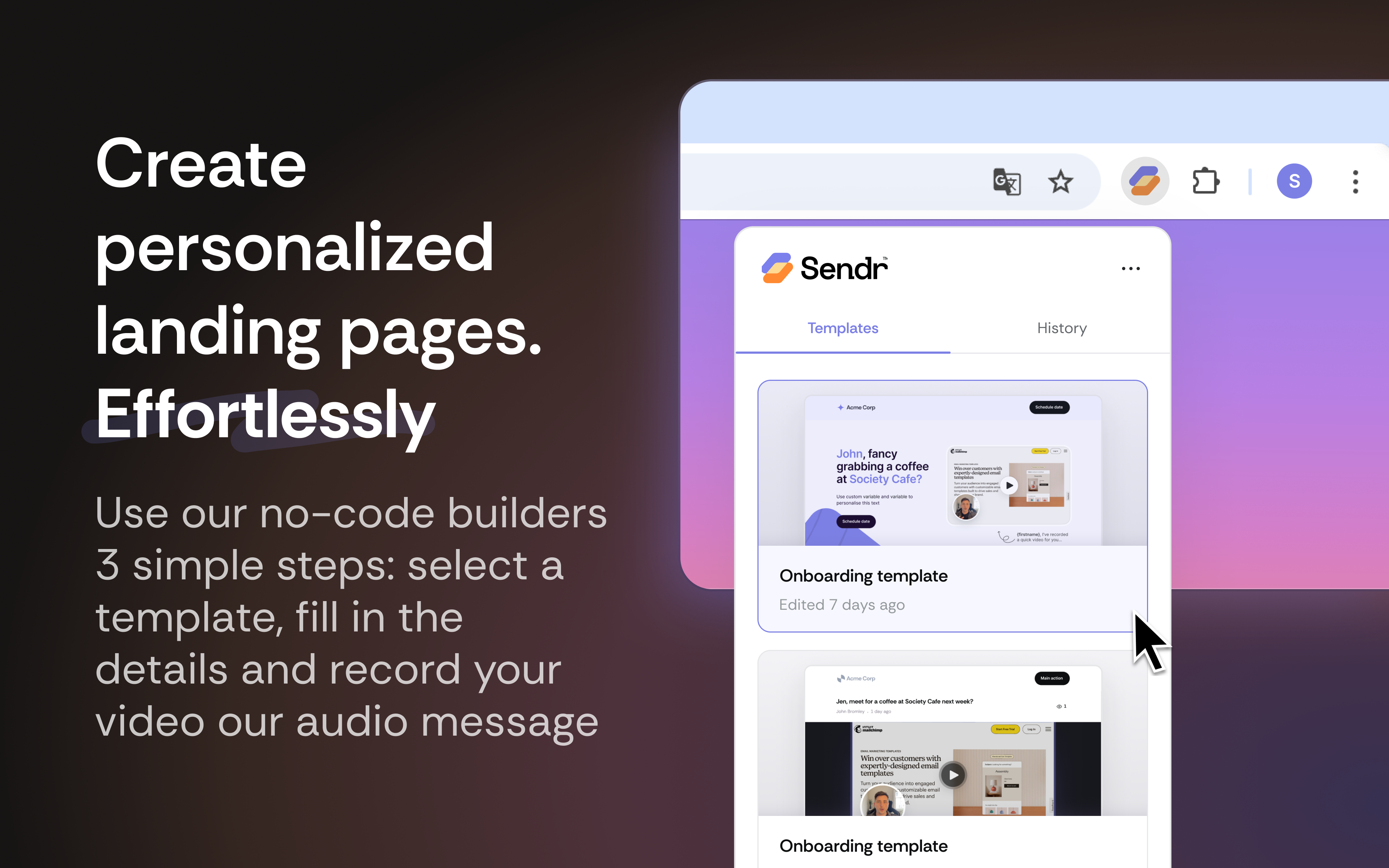 Sendr - Screenshot 5 showing product features and functionality