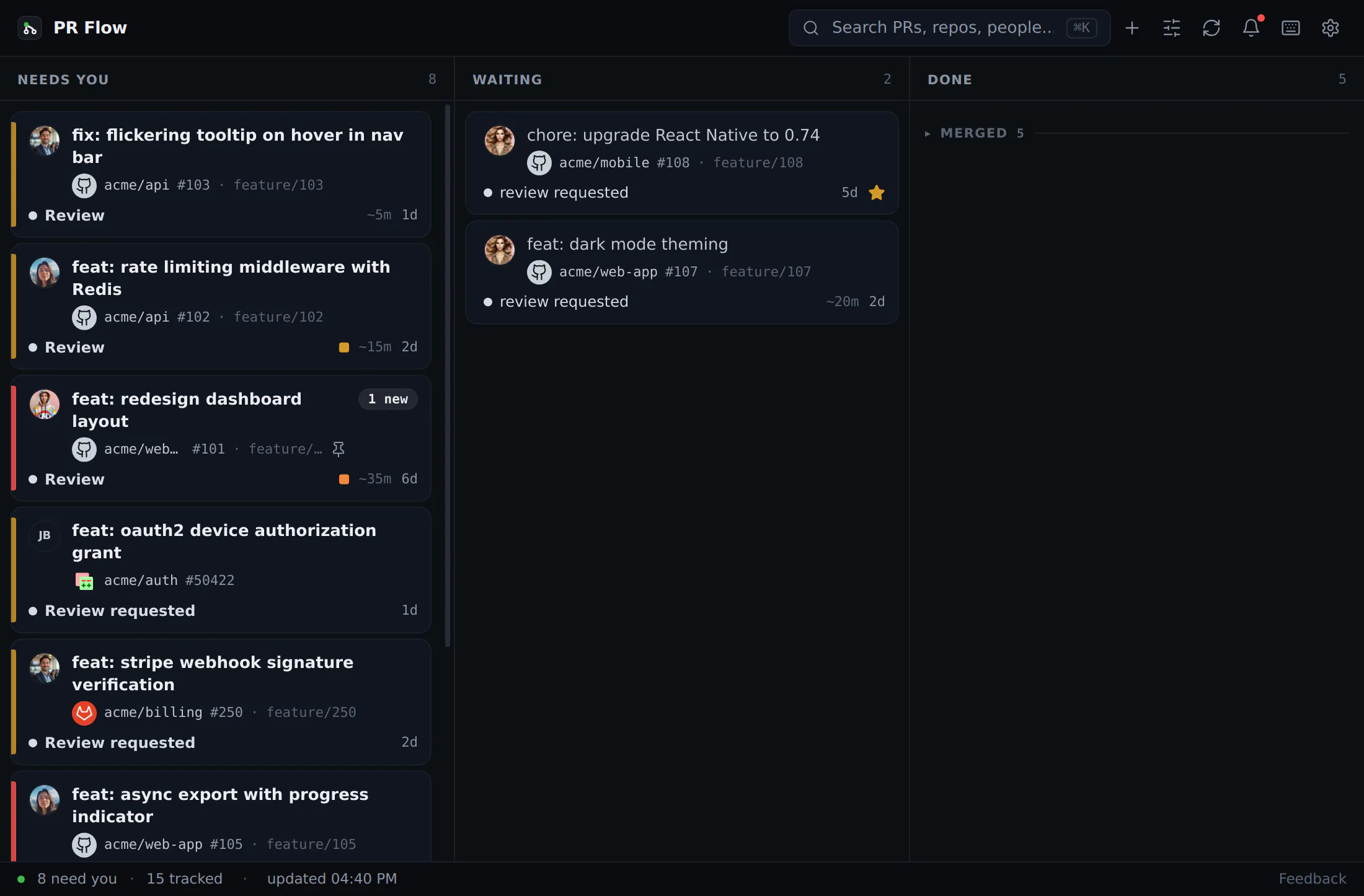 PR Flow gallery image