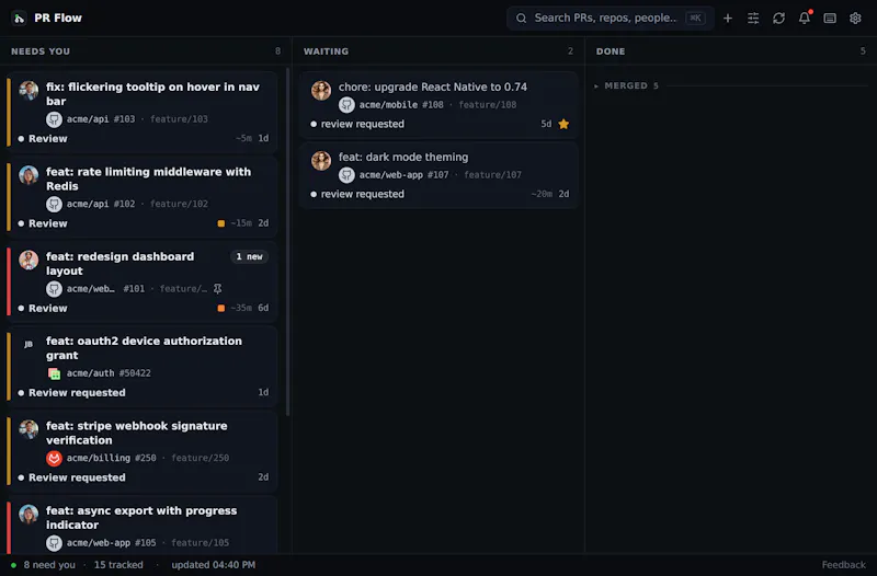 PR Flow screenshot 7