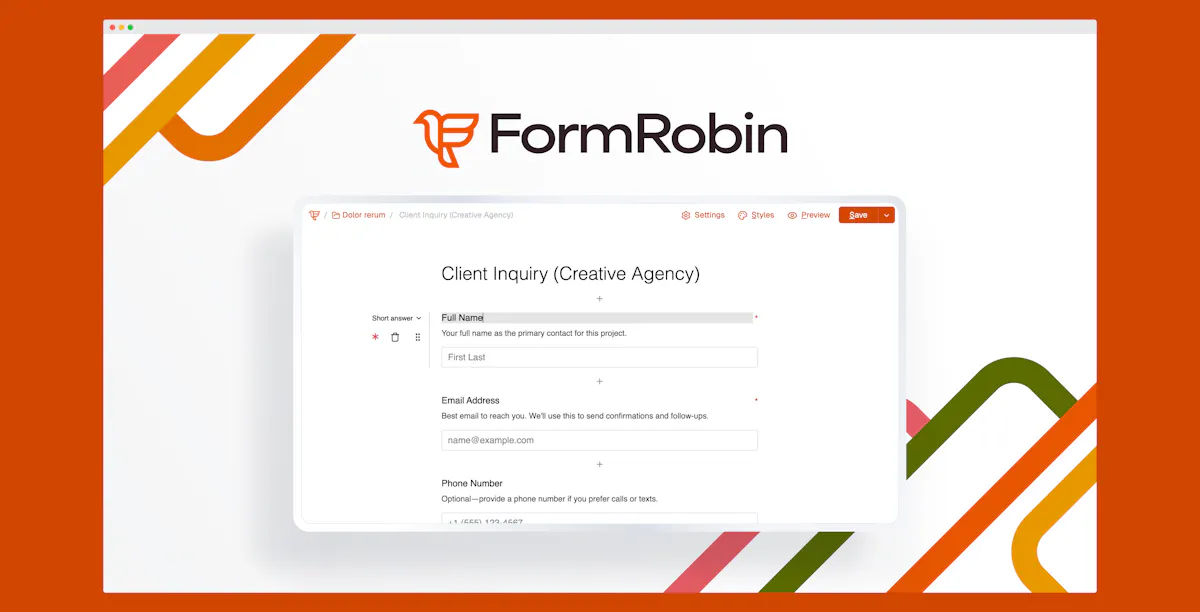 FormRobin
