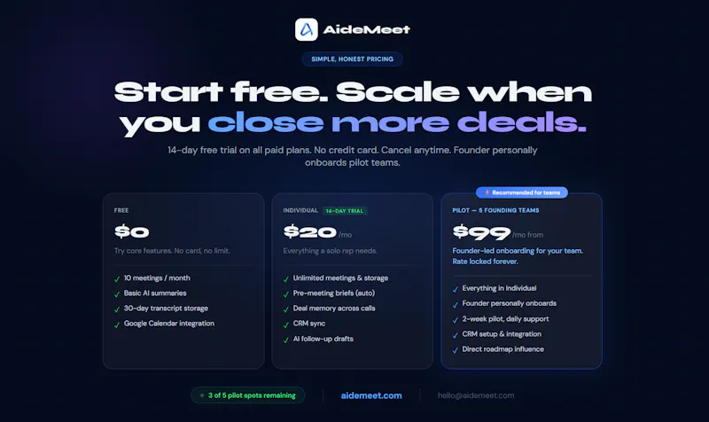 AideMeet screenshot 7