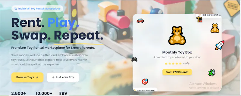 Toy Management Software screenshot 1