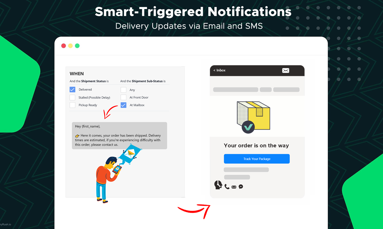 Rush - Ship, Track, Notify gallery image