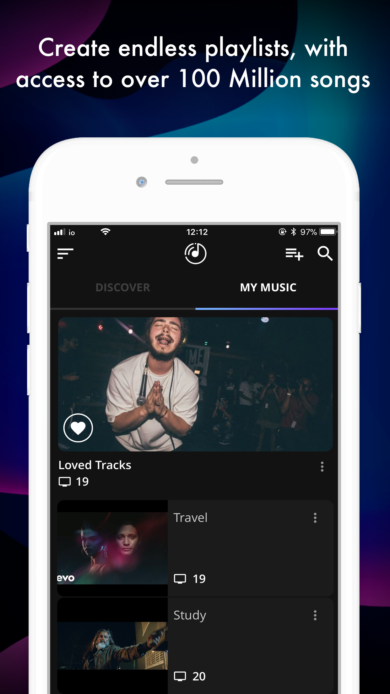 io Music: Unlimited Streaming gallery image