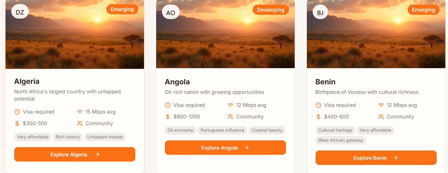 AfriNomadHub - Your complete Africa remote work resource media 1