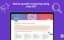 Chat-GPT Growth Marketing Mastery Guide. media 1