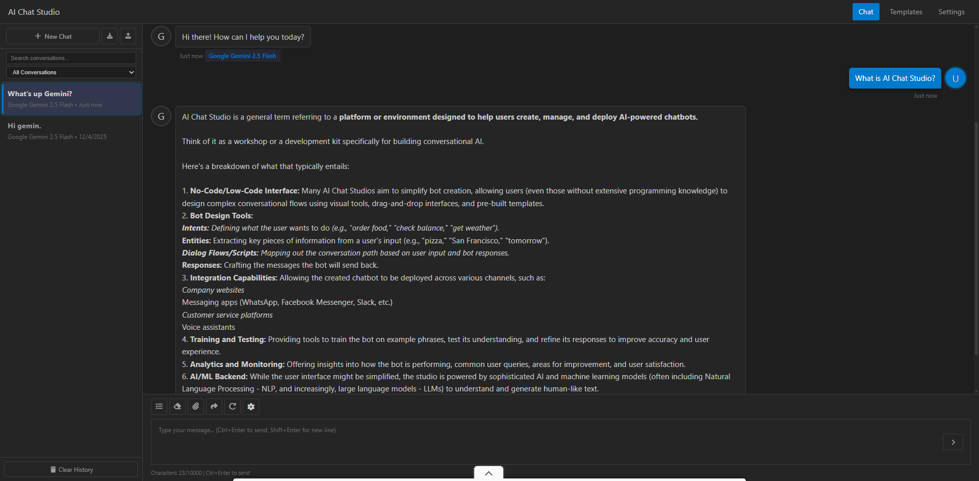 AI Chat Studio gallery image