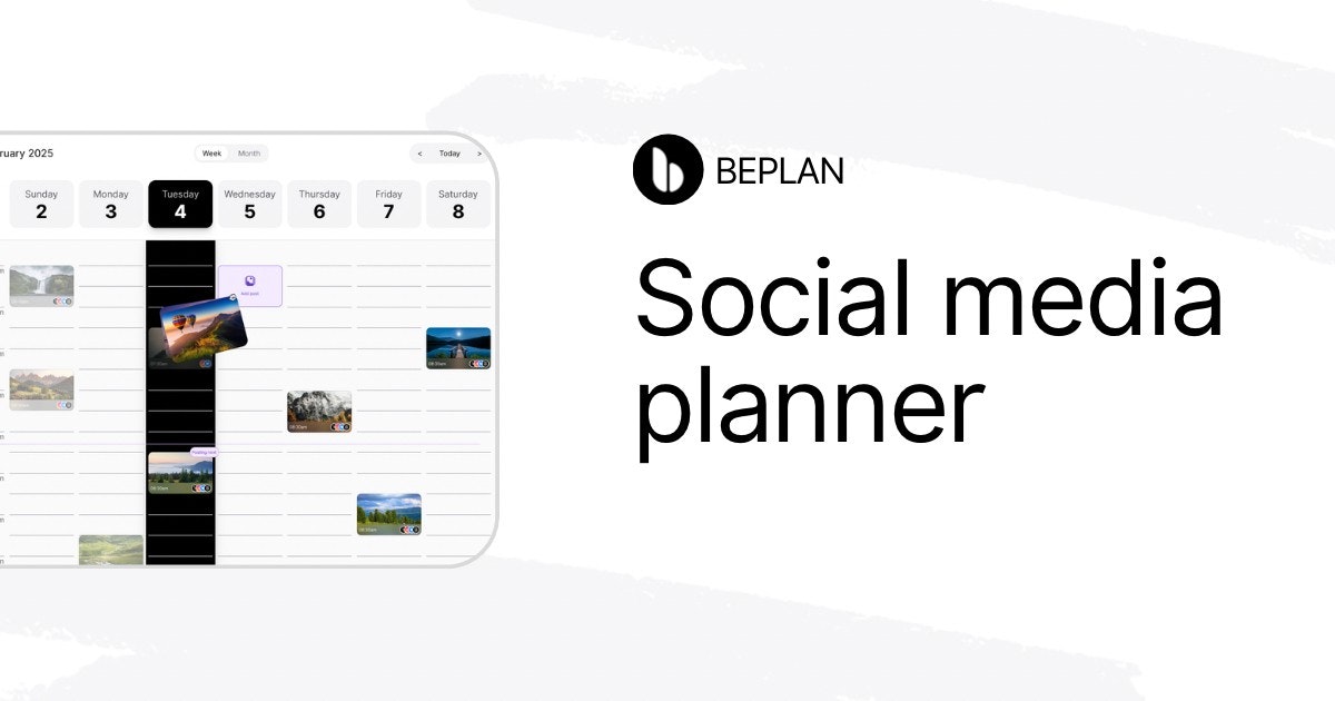 Planen - Social -Media -Scheduler für Influencer und Agenturen Medien 2