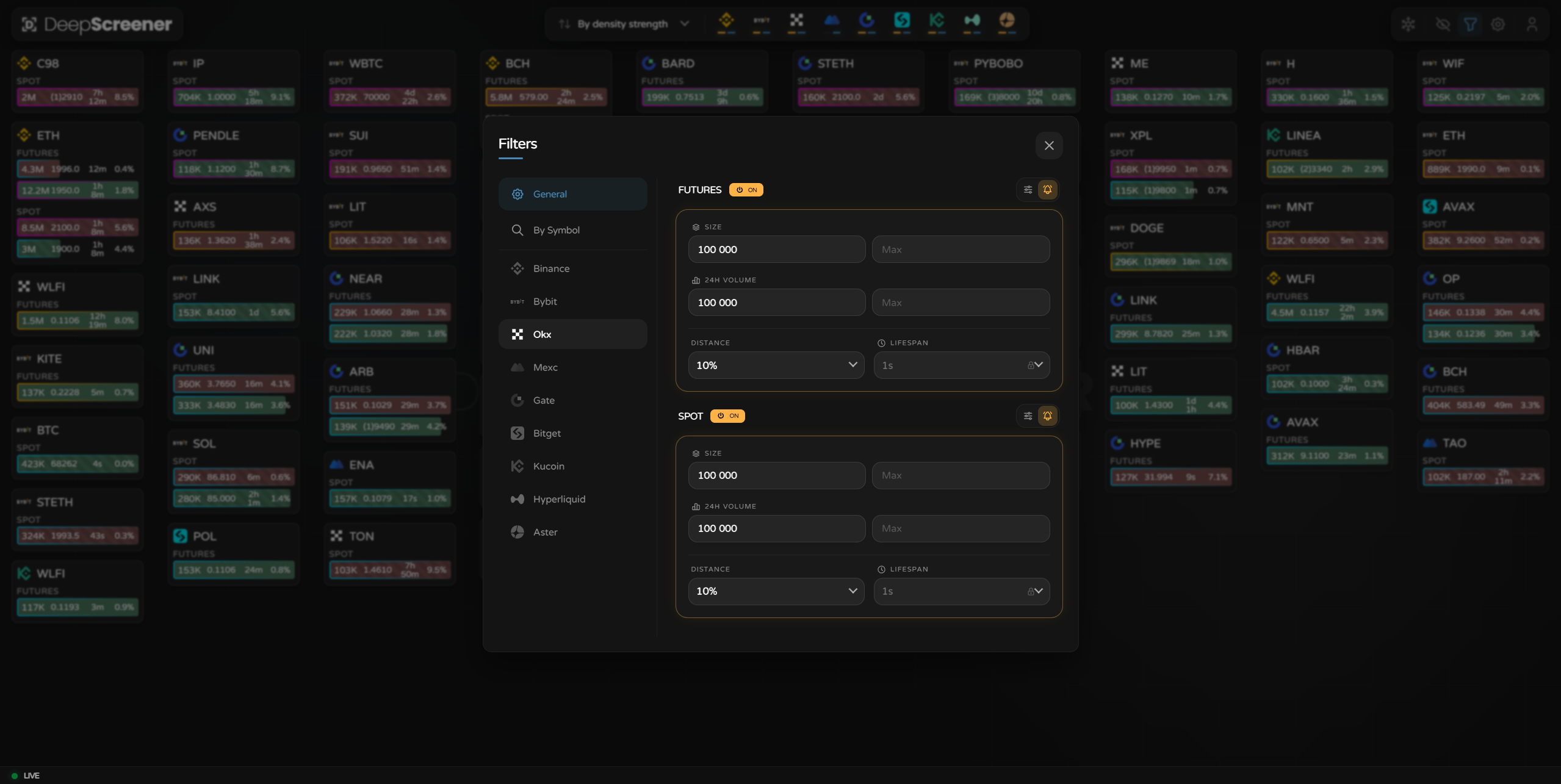 DeepScreener gallery image