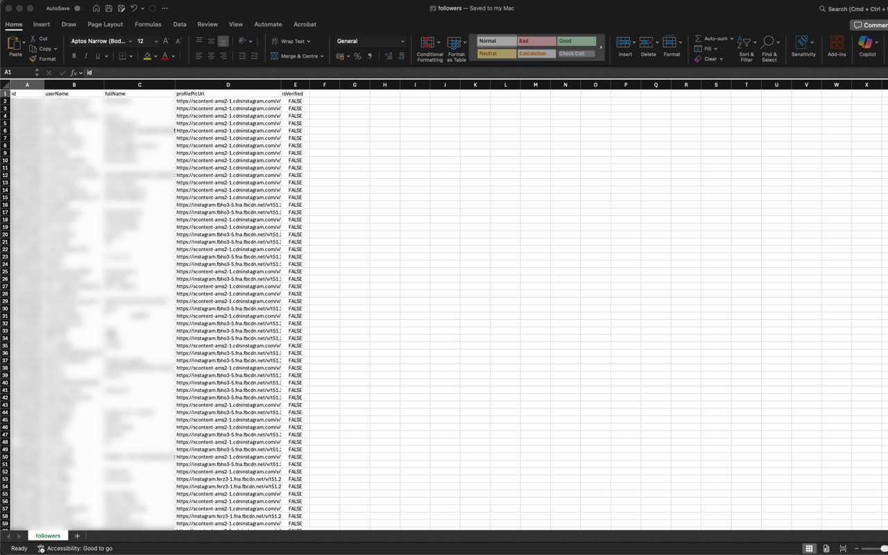 Followly - Instagram Follower Exporter gallery image
