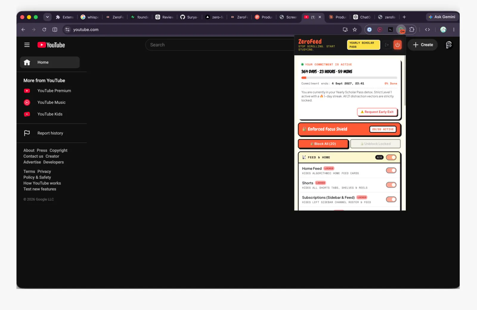 ZeroFeed screenshot 2