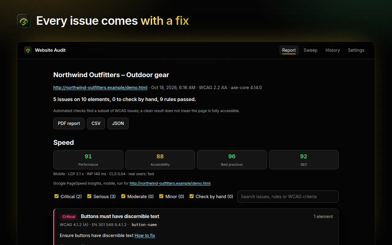 Website Audit gallery image