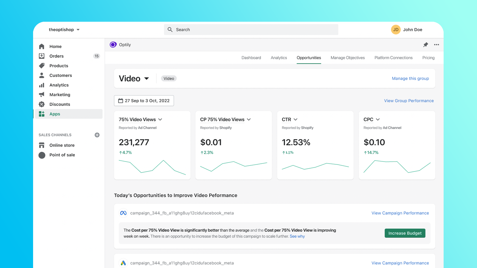 Optily - El sobrealimentador de ventas para su tienda Shopify media 3
