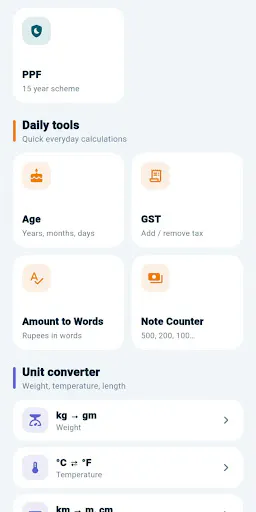 Smart Calculator - EMI, FD, RD gallery image