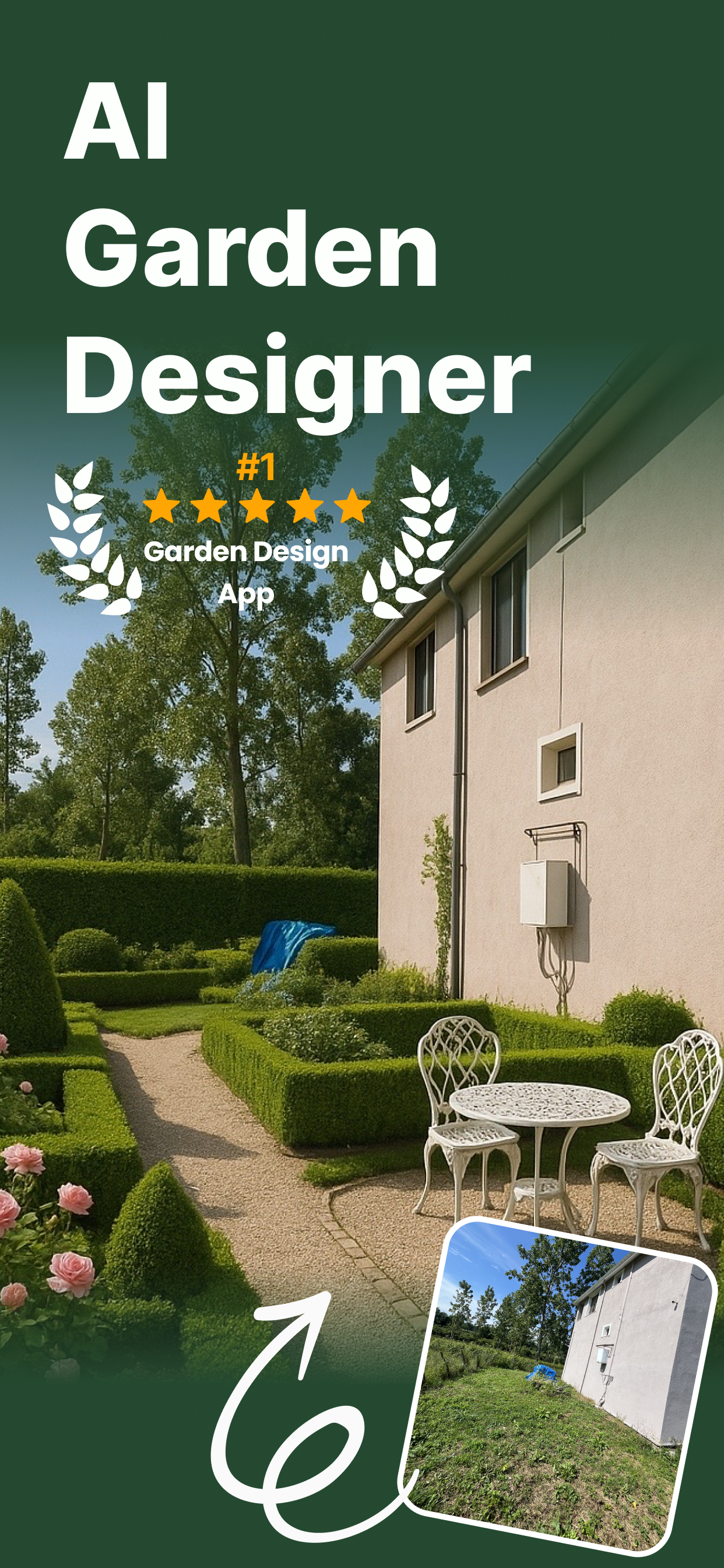 AI Garden Design Studio - #GardenDesign #landscape #ai #lifestyle #AppStore media 1