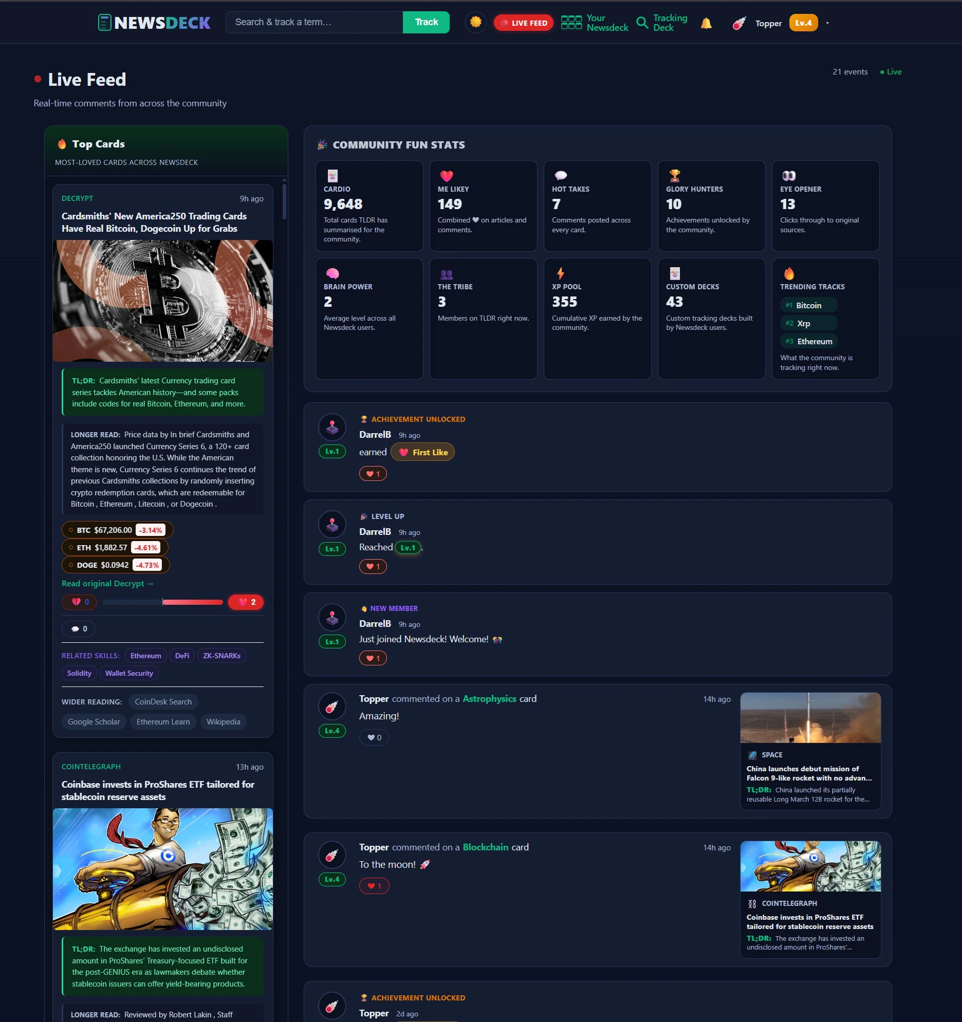 Newsdeck.live launches TODAY! screenshot 4