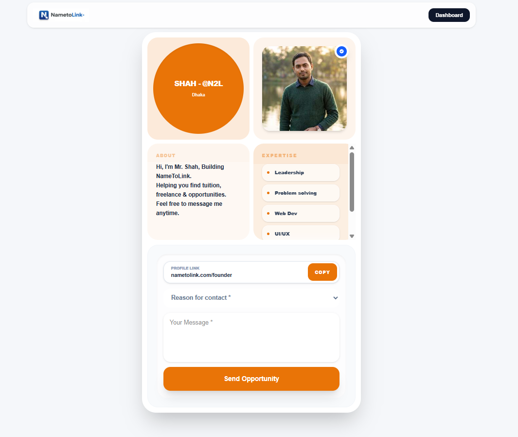 NameToLink gallery image