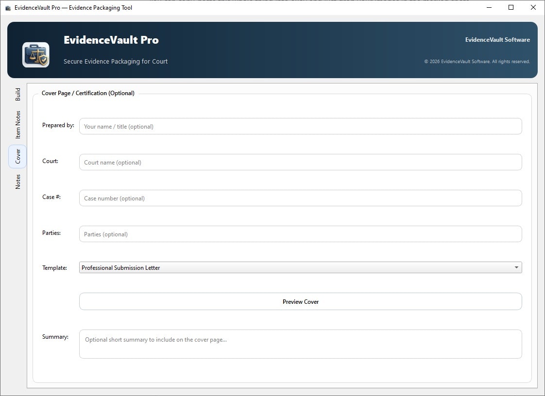 EvidenceVault Pro gallery image
