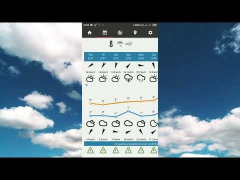 Android weather forecast by Advertikon gallery image