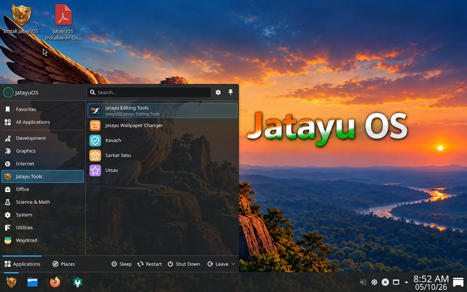 JatayuOS screenshot 3