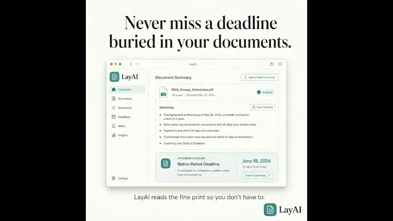 LayAI  screenshot 1 (video preview)