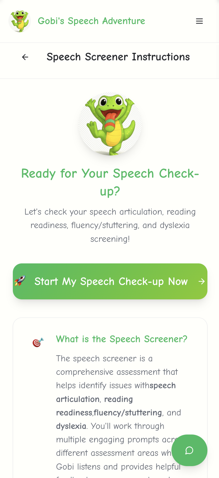Média Gobispenech: une orthophonie alimentée par l'IA - Analyse audio de l'IA pour la progression de la parole et de la lecture 2