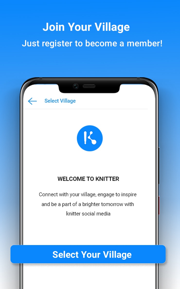 Knitter :Social Networking App for Rural gallery image