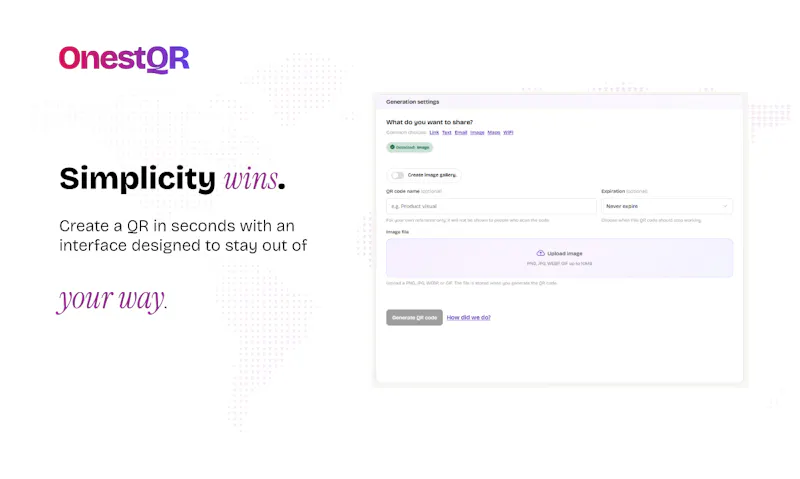 OnestQR screenshot 6