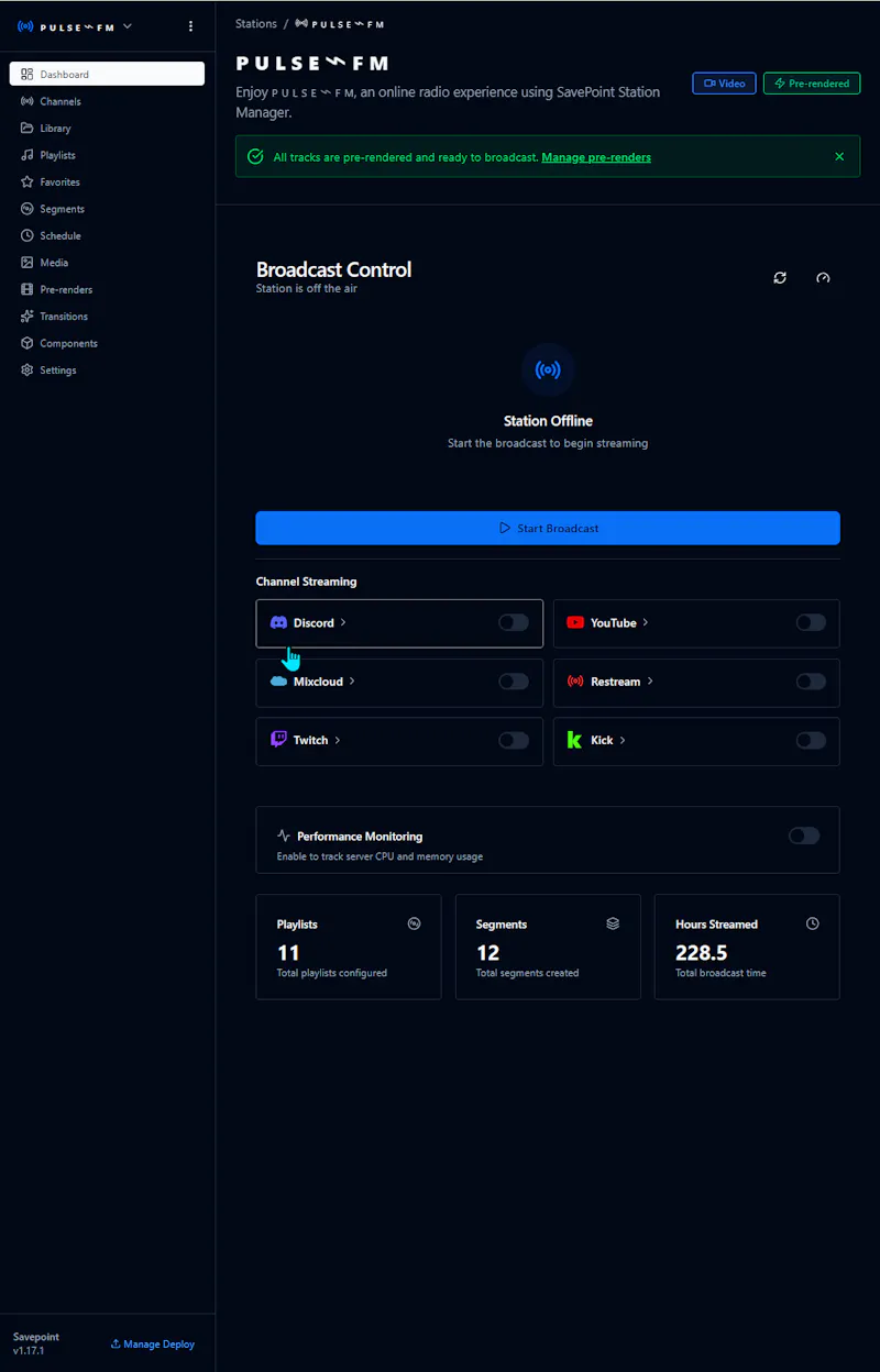 SavePoint Brodcasting Software screenshot 7