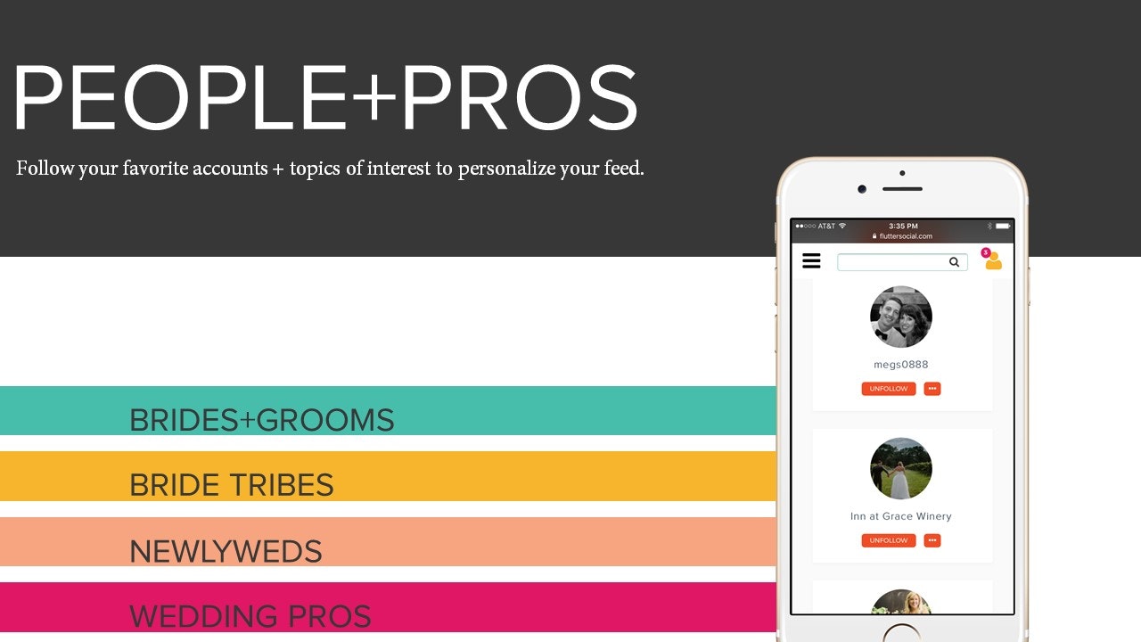 Flutter Social gallery image