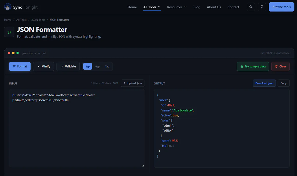 SyncTonight gallery image