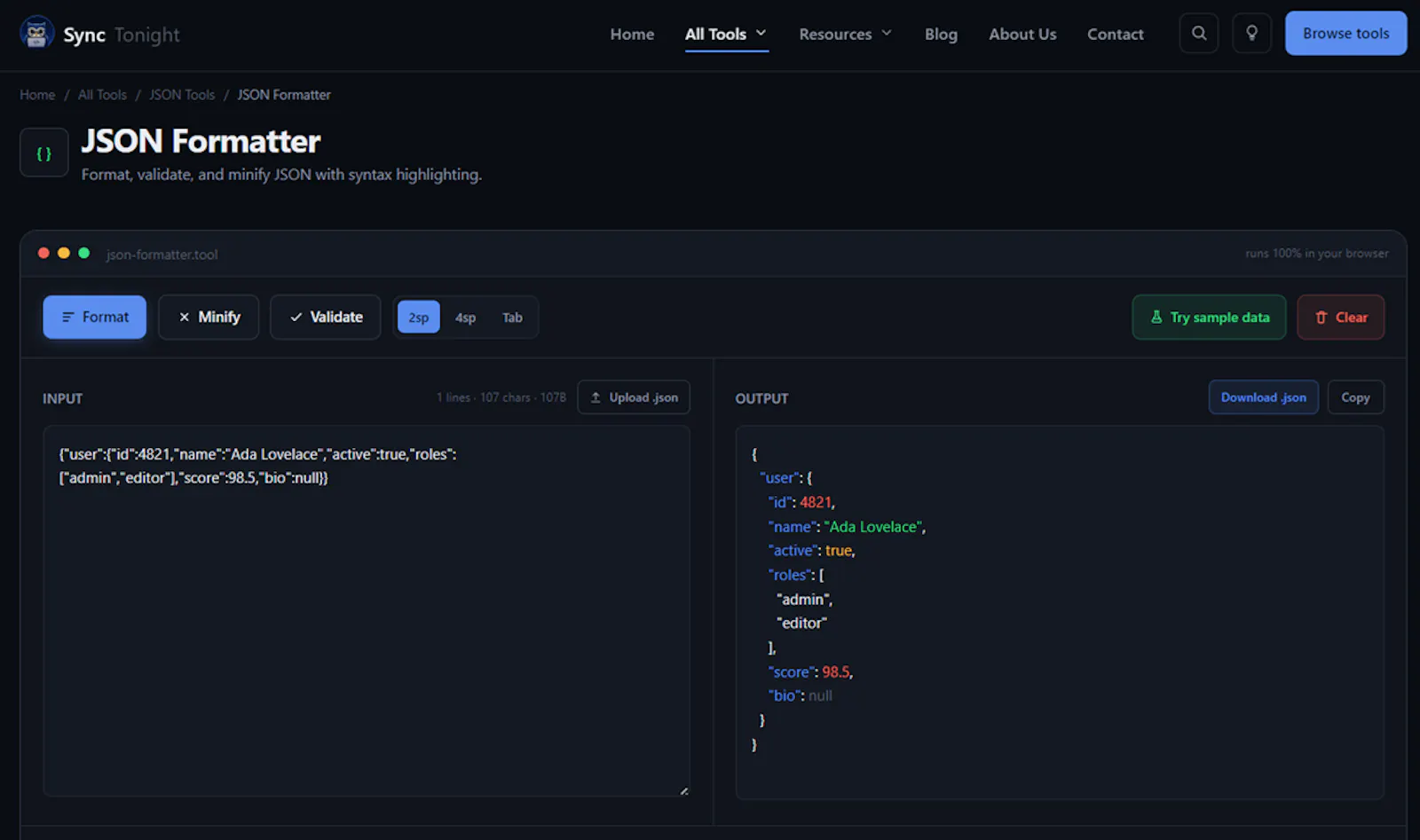 SyncTonight screenshot 2