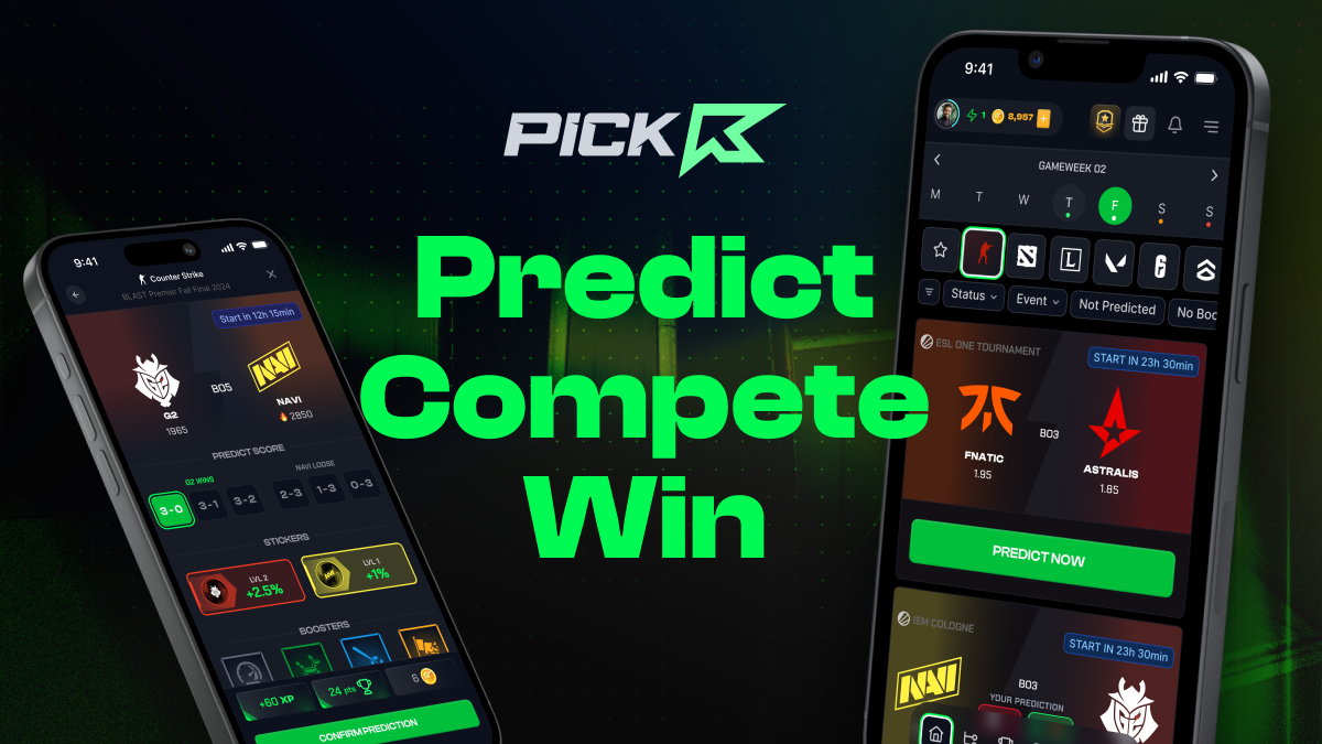 startuptile PickR-Free esports prediction game