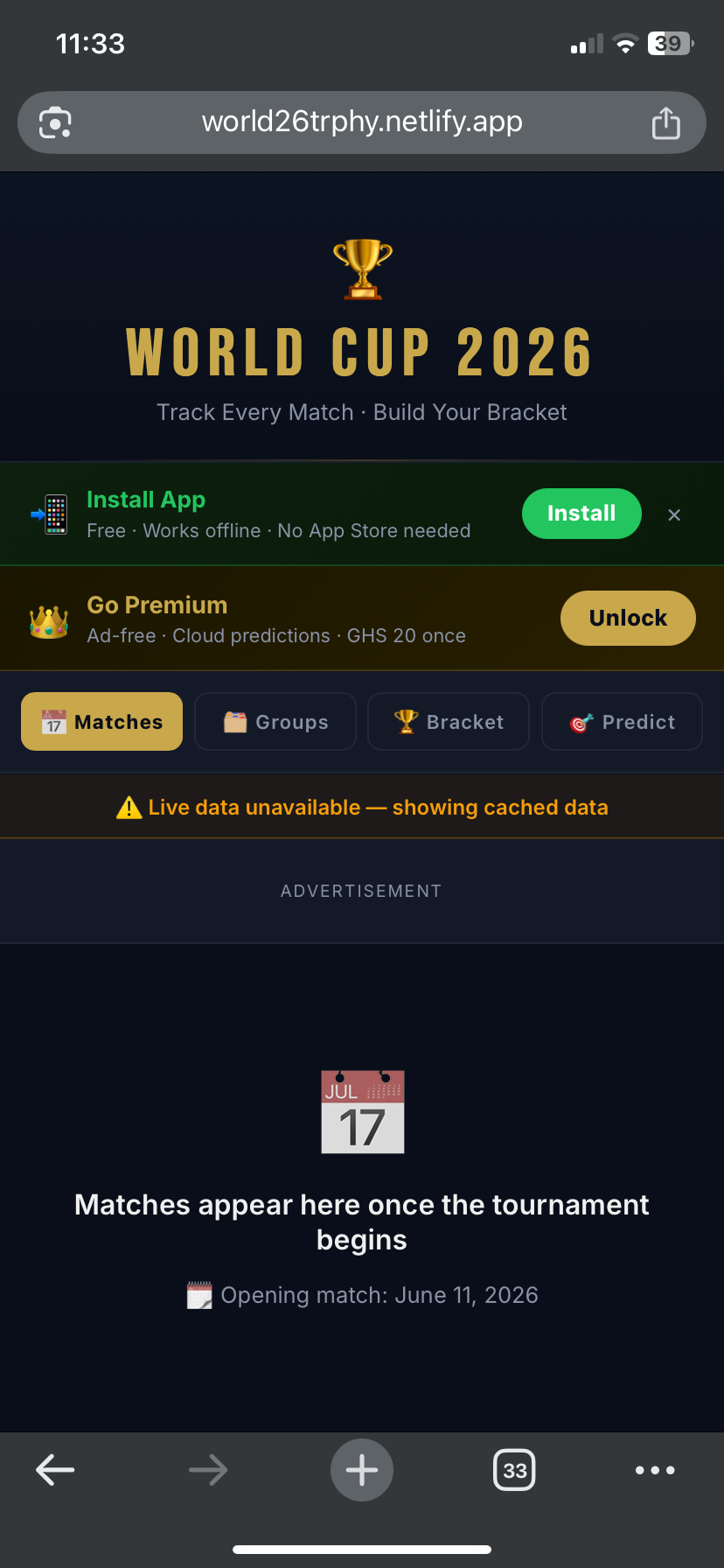 World Cup 2026 Tracker gallery image