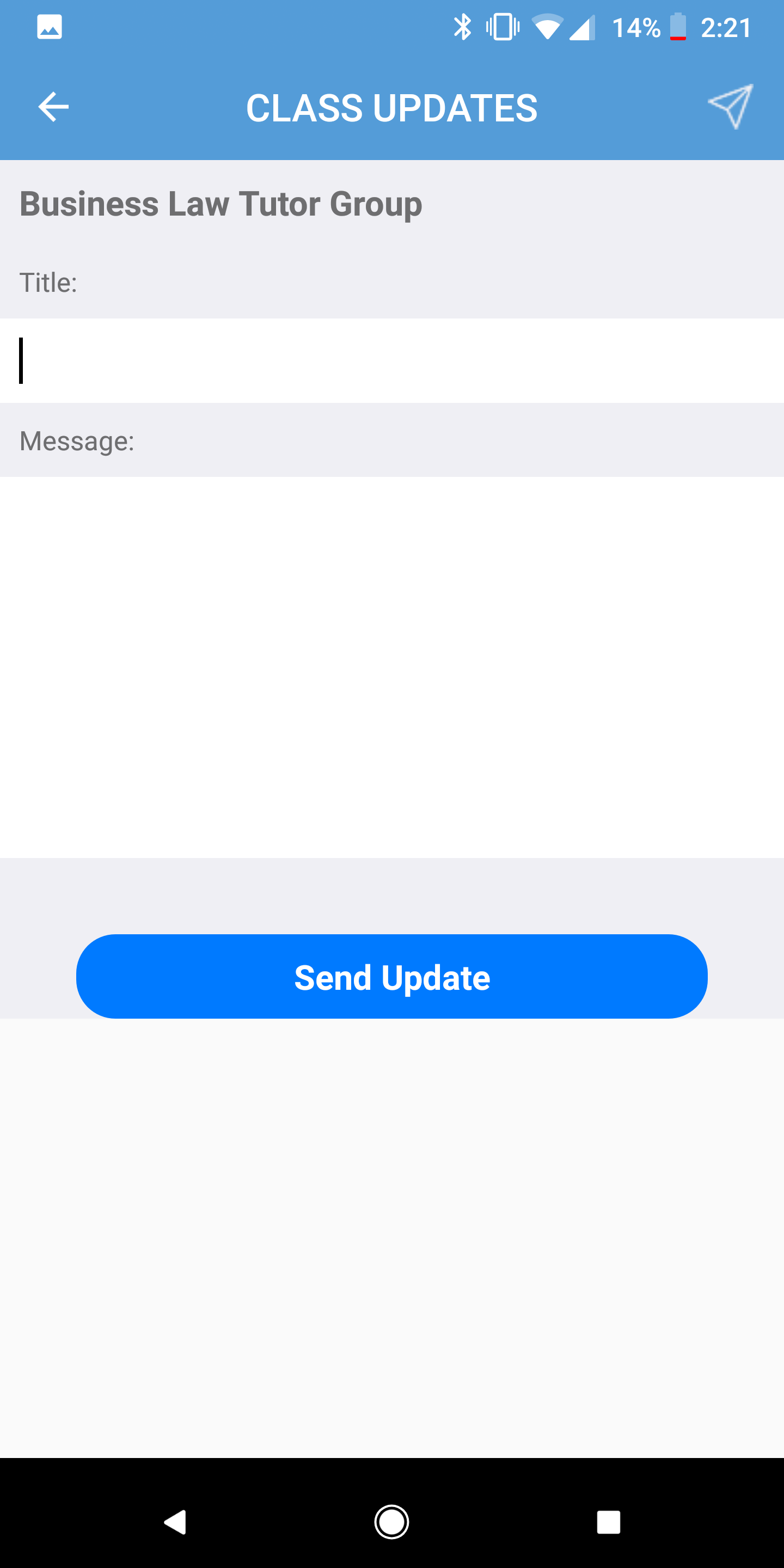 Class Updates gallery image