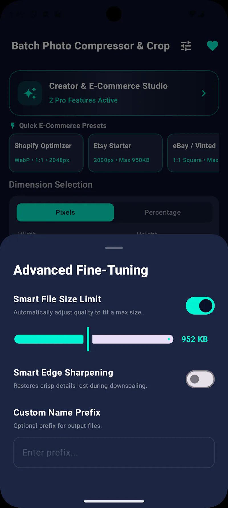 Batch Photo Compressor & Crop screenshot 8