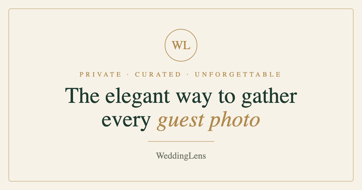 WeddingLens gallery image
