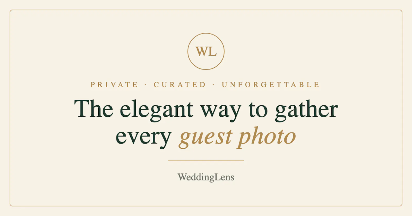 WeddingLens screenshot 1